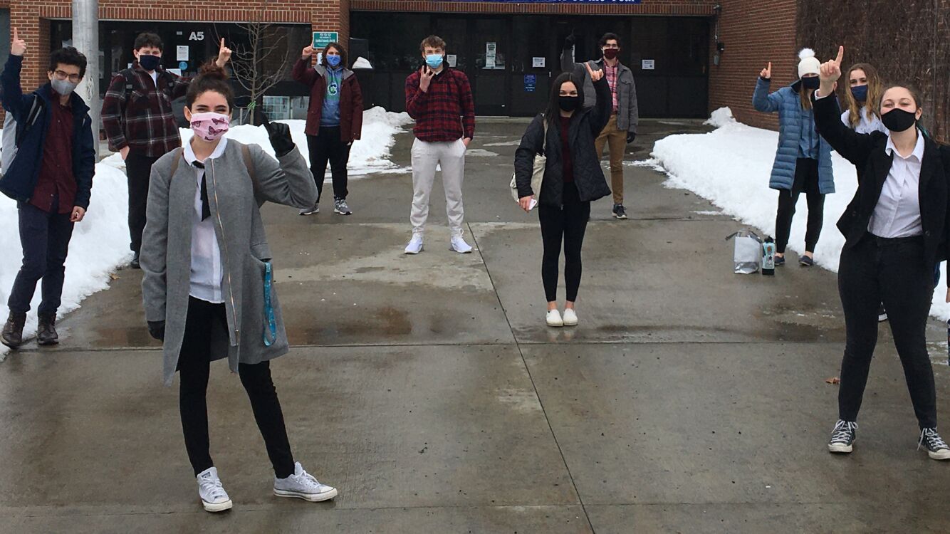 2020-21 CHS speech team